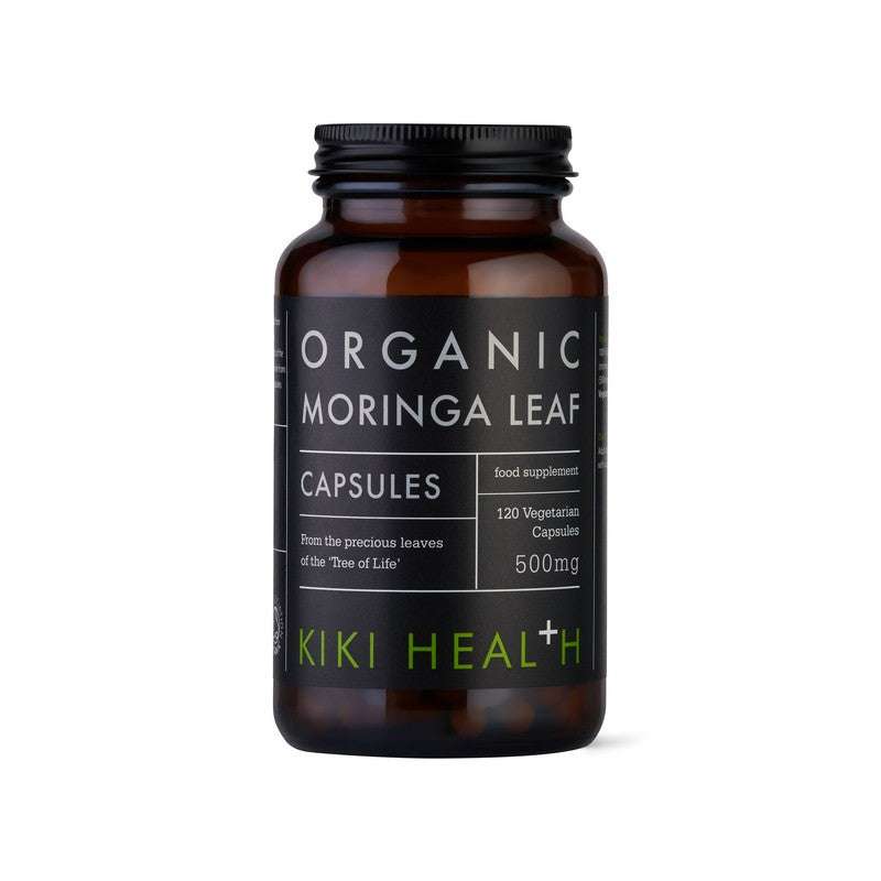 Kiki Health Organic Moringa 120 Vegi Capsules
