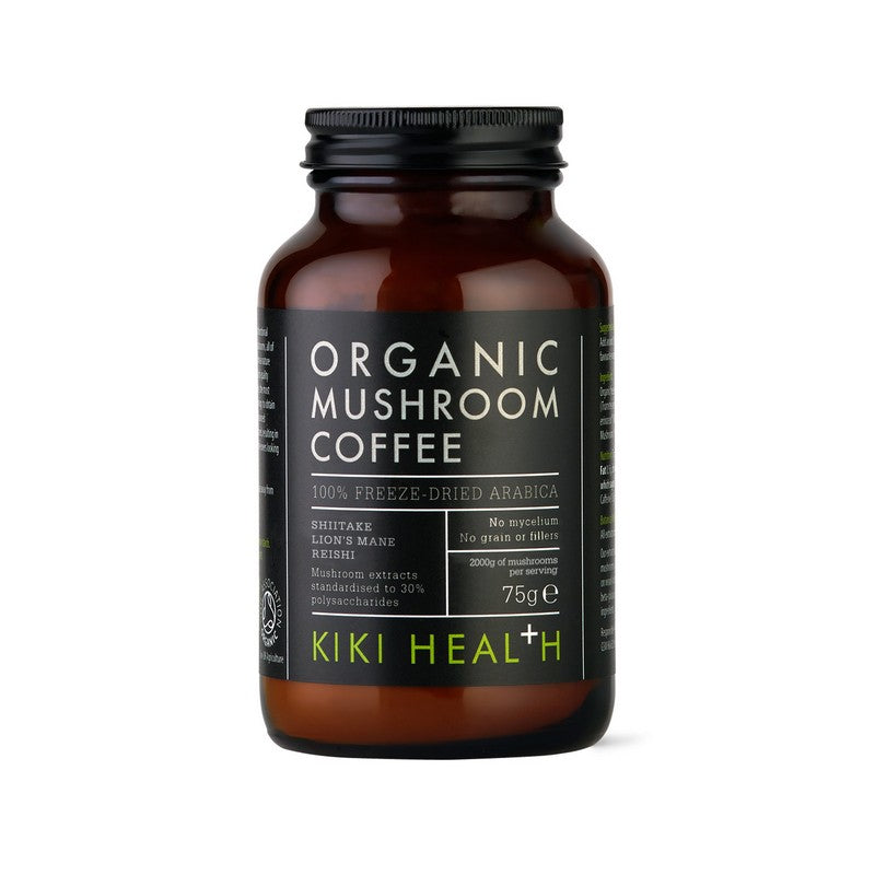 Kiki Health Organic Mushroom Extract Coffee Powder 75g