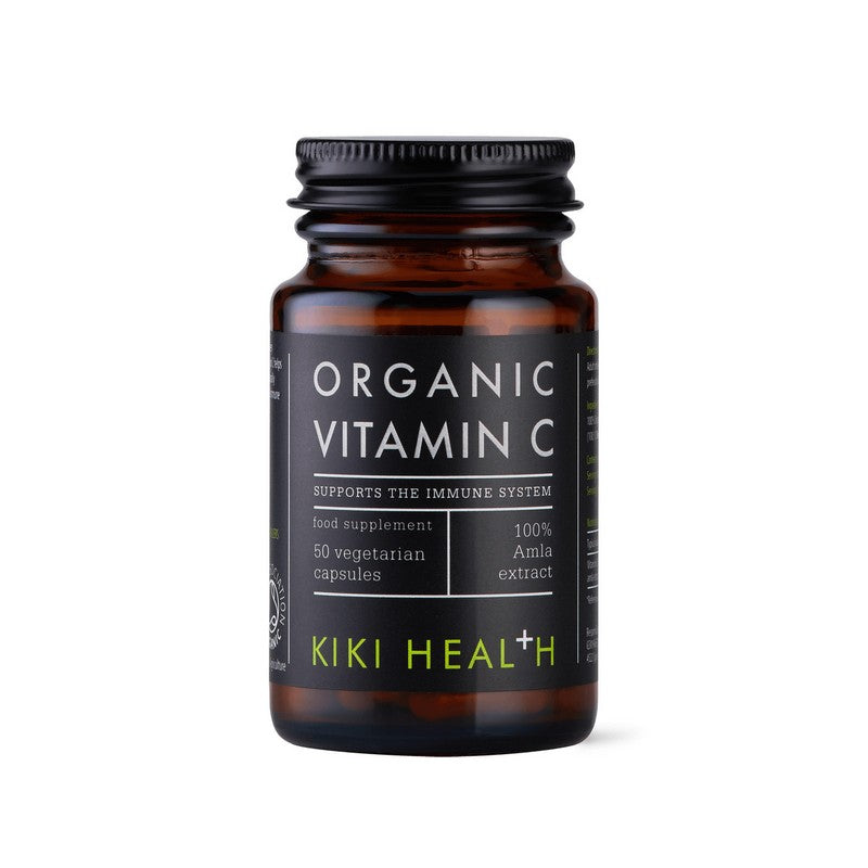 Kiki Health Organic Vitamin C 50 Vegi Capsules