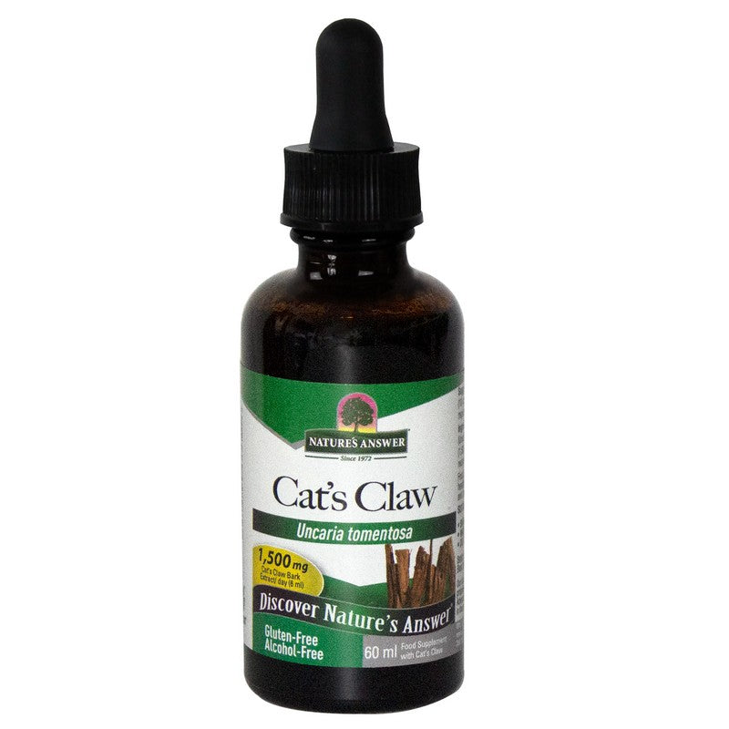 Nature's Answer Cats Claw Bark Alchohol Free 60ml