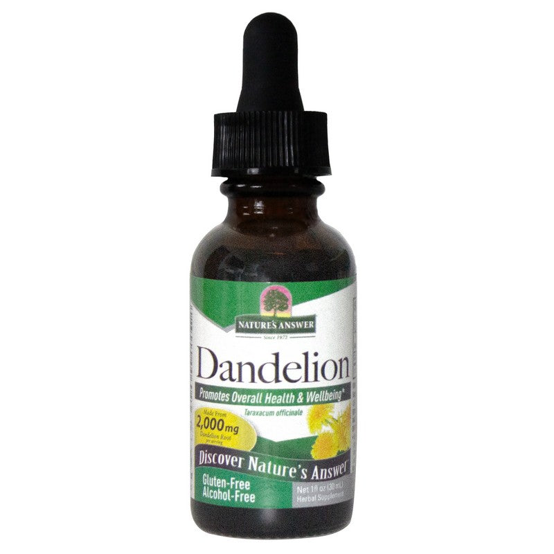 Nature's Answer Dandelion Root Alchohol Free 30ml