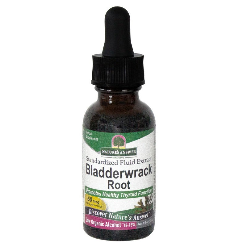 Nature's Answer Bladderwrack Herb Low Alchohol 30ml