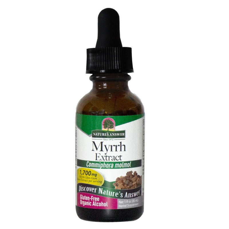 Nature's Answer Myrrh Oleo-Gum-Resin Low Alchohol 30ml