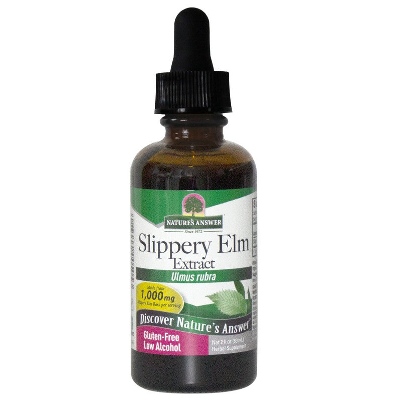 Nature's Answer Slippery Elm Inner Bark Low Alchohol 60ml