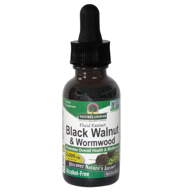 Nature's Answer Black Walnut & Wormwood Alchohol Free 30ml
