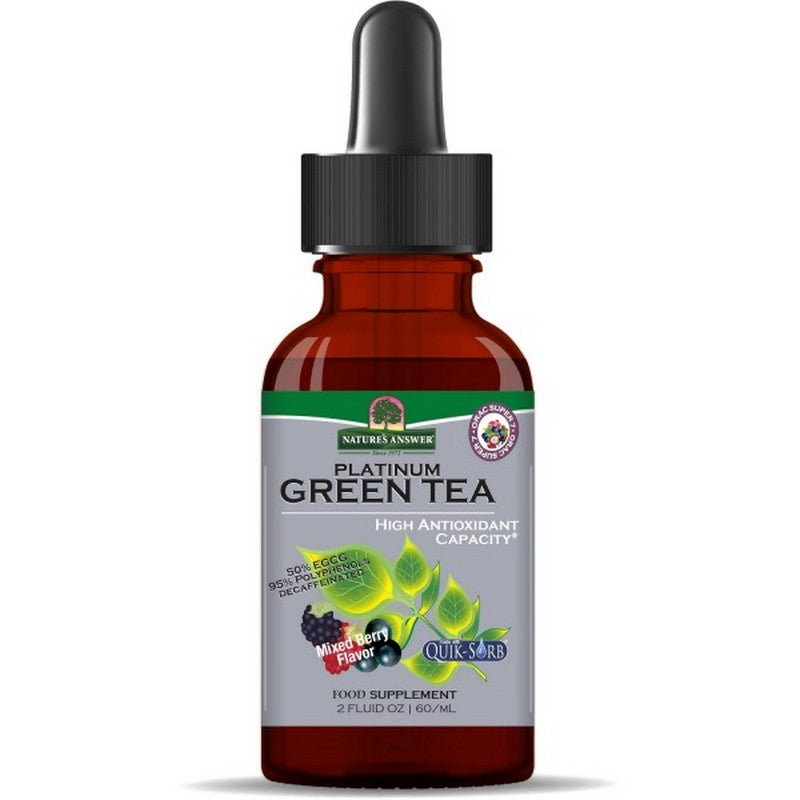 Nature's Answer Platinum Green Tea 60ml