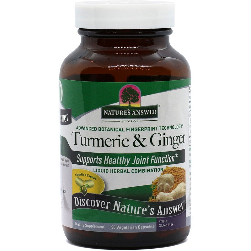 Nature's Answer Turmeric & Ginger 90caps