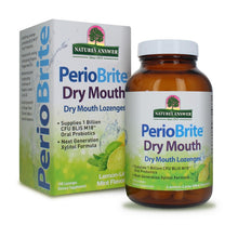 Nature's Answer PerioBrite Dry Mouth Lemon Lime Mint Flavoured 100 Lozenges