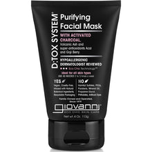 Giovanni D:Tox System Purifying Facial Mask 113g