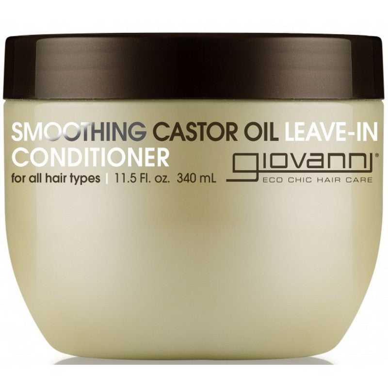 Giovanni Smoothing Castor Oil Leave-In Conditioner 340ml