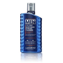 Giovanni Men 2 in 1 Daily Body Wash and Facial Cleanser 499ml