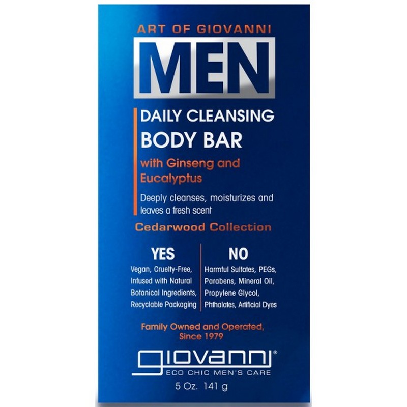 Giovanni Men Daily Cleansing Body Bar 141g