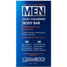 Giovanni Men Daily Cleansing Body Bar 141g