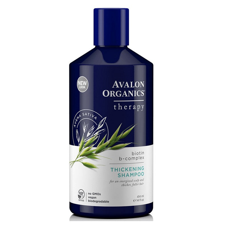 Avalon Organics Biotin B-Complex Therapy Thickening Shampoo 414ml