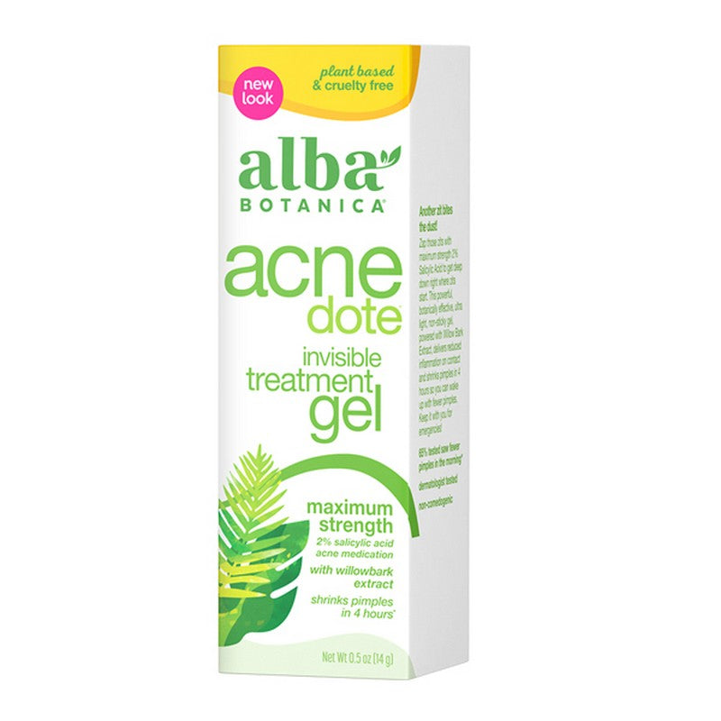 Alba Botanica Acnedote Invisible Treatment Gel 14g