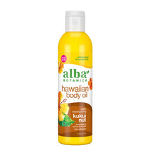 Alba Botanica Hawaiian Kukui Nut Organic Body Oil 251ml