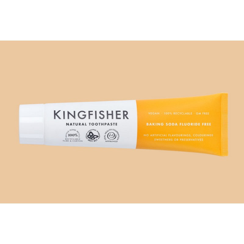 Kingfisher Baking Soda Mint Fluoride Free Toothpaste 100ml