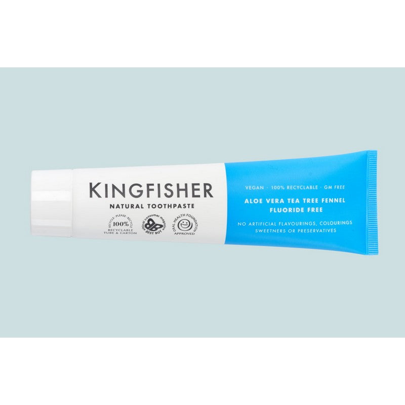 Kingfisher Aloe Vera Tea Tree Fennel Fluoride Free Toothpaste