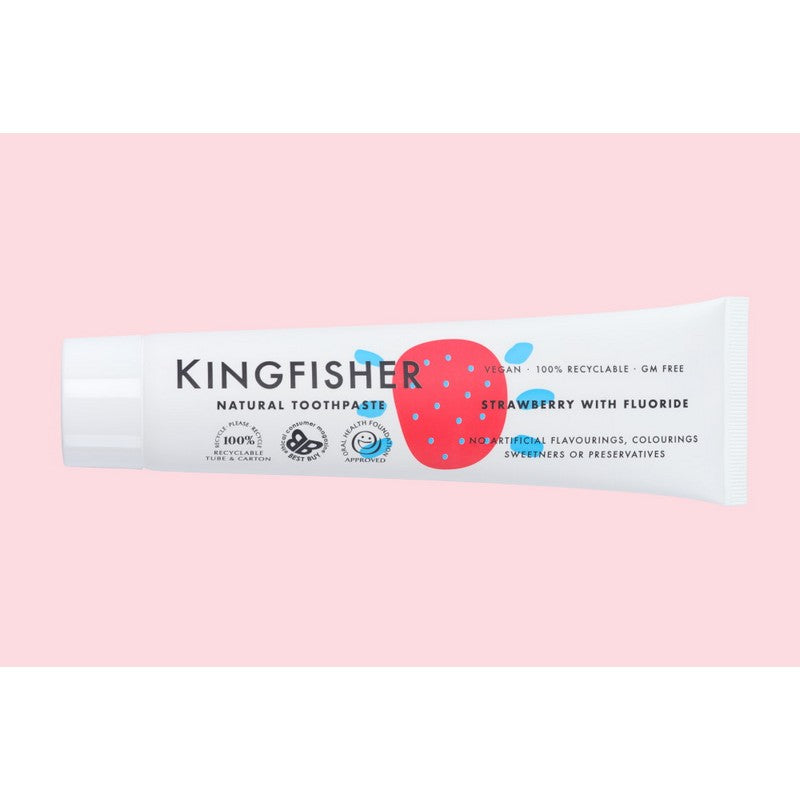 Kingfisher Children's Strawberry Toothpaste with fluoride 100ml