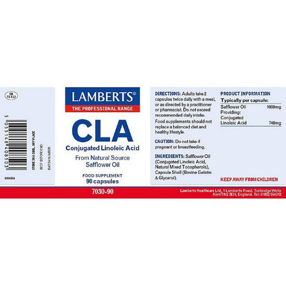 Lamberts CLA 1000mg 90 Capsules