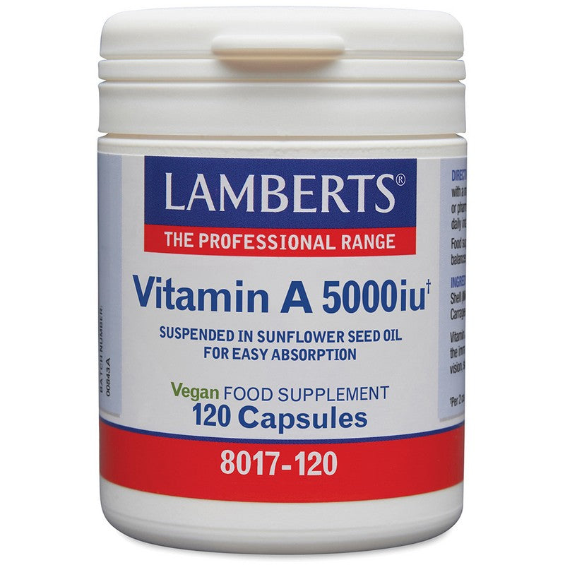 Lamberts Vitamin A 5000iu 90 Capsules