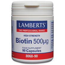 Lamberts Biotin 500µg 90 Capsules