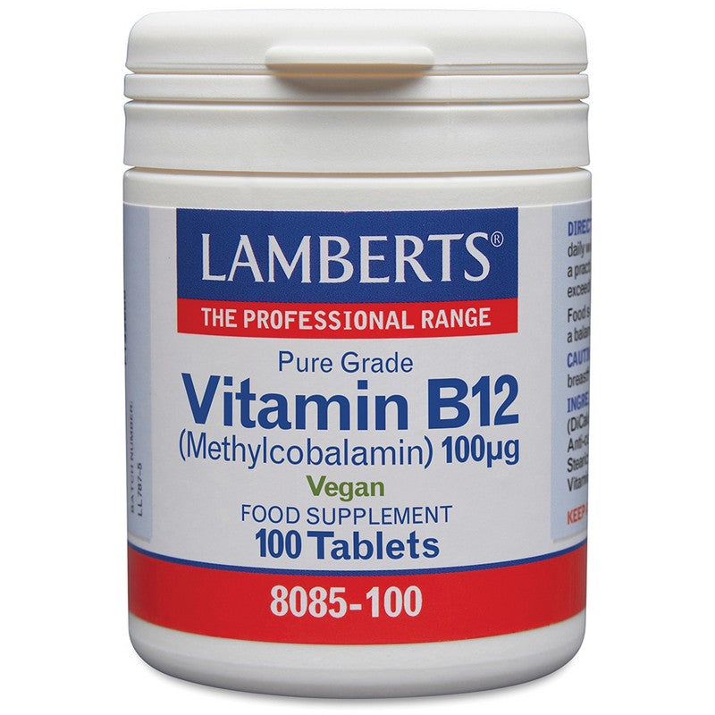 Lamberts Vitamin B12 100µg 100 Tablets