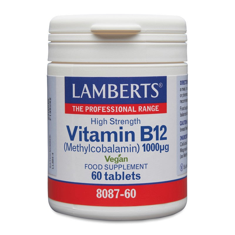 Lamberts Vitamin B12 1000µg 60 Tablets