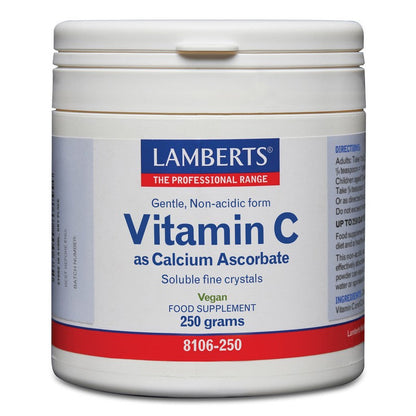 Lamberts Calcium Ascorbate 250gm Crystals