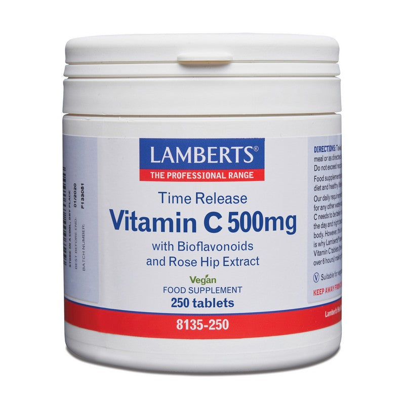 Lamberts Vitamin C Time Release 500mg