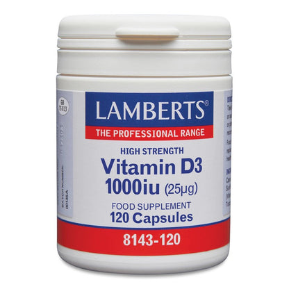 Lamberts Vitamin D3 1000Iu 120 Capsules