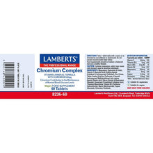 Lamberts Chromium Complex 60 Tablets