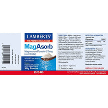 Lamberts Magasorb® Magnesium 375mg 165gm