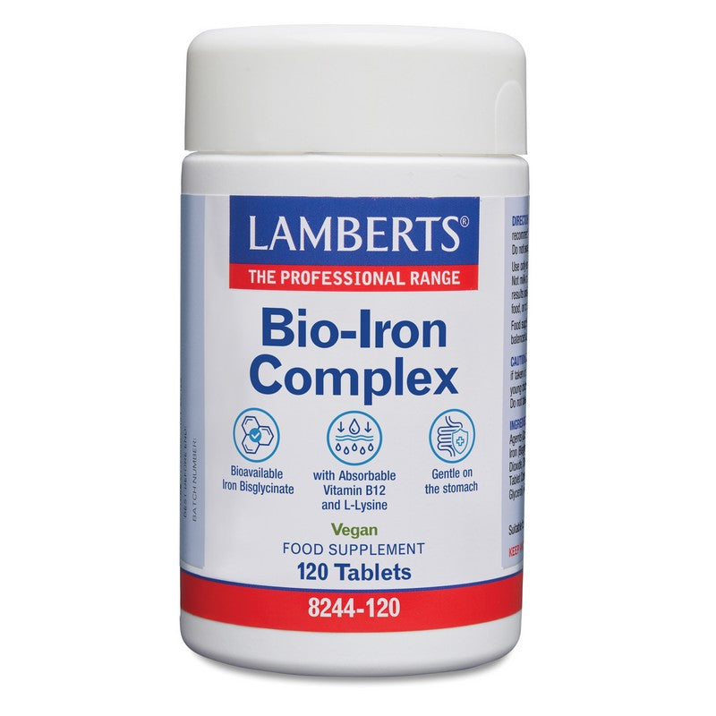 Lamberts Bio-Iron Complex 120 Tablets