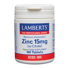 Lamberts Zinc 15mg (As Citrate)