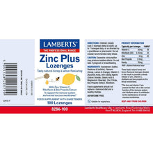 Lamberts Zinc Plus Lozenges 100 Lozenges