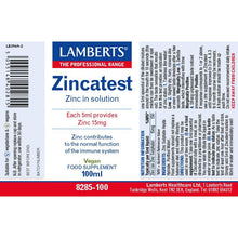 Lamberts Zincatest 100ml ml