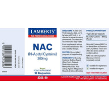 Lamberts N-Acetyl Cysteine (Nac) 600mg 90 Capsules