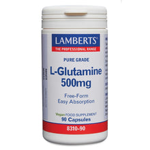 Lamberts L-Glutamine 500mg 90 Capsules
