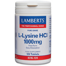 Lamberts L-Lysine 500mg 120 Tablets