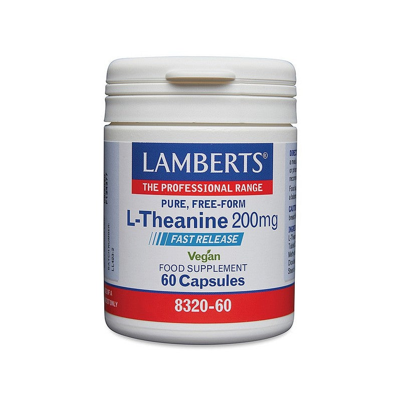 Lamberts L-Theanine 200mg 60 Tablets