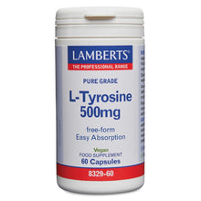 Lamberts L-Tyrosine 500mg 60 Capsules