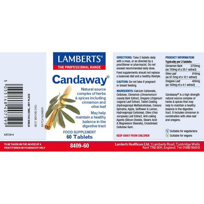 Lamberts Candaway® 60 Tablets