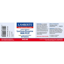 Lamberts Lactase Complex 350mg 60 Tablets