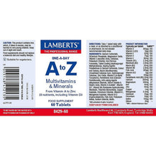 Lamberts A-Z Multi 60 Tablets