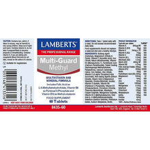 Lamberts MultiGuard Methyl 60 Tablets