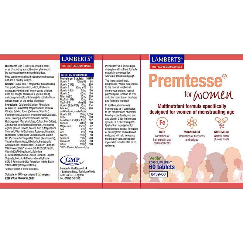 Lamberts Premtesse® 60 Tablets