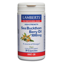 Lamberts Sea Buckthorn Berry Oil 1000mg 30 Capsules