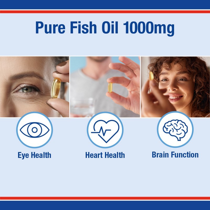 Lamberts Pure Fish Oil 1100mg