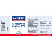 Lamberts Glucosamine Sulphate 750mg 120 Tablets